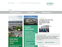 Tablet Screenshot of infraserv-wi.de